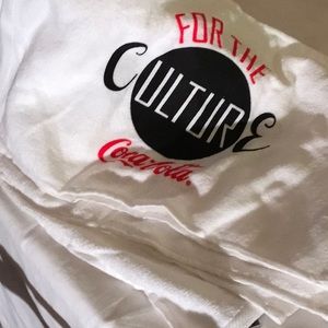 Coca Cola towel